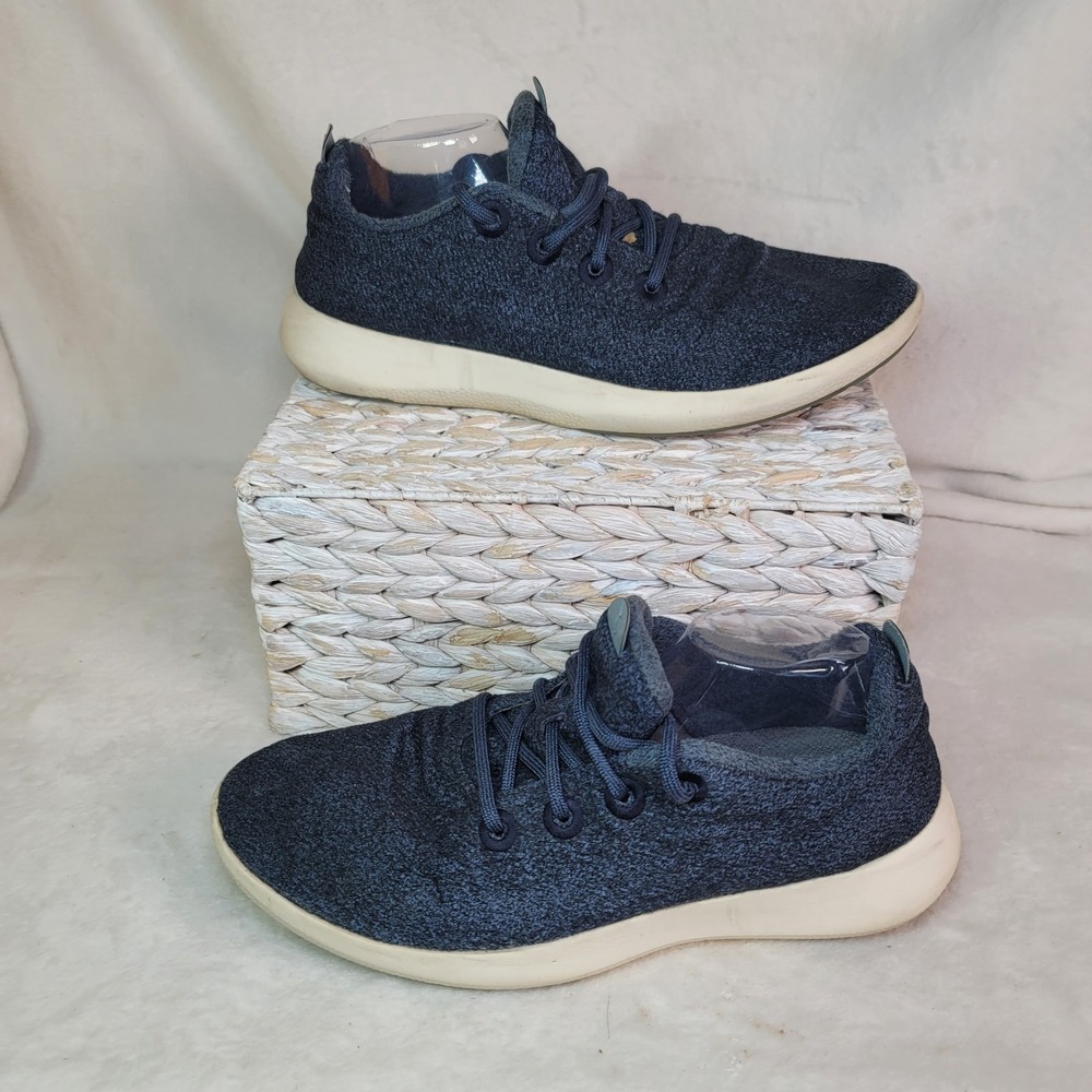 Allbirds Wool Runner MizzelsBlue Running Shoes Sneakers Athletic Mens Size 12